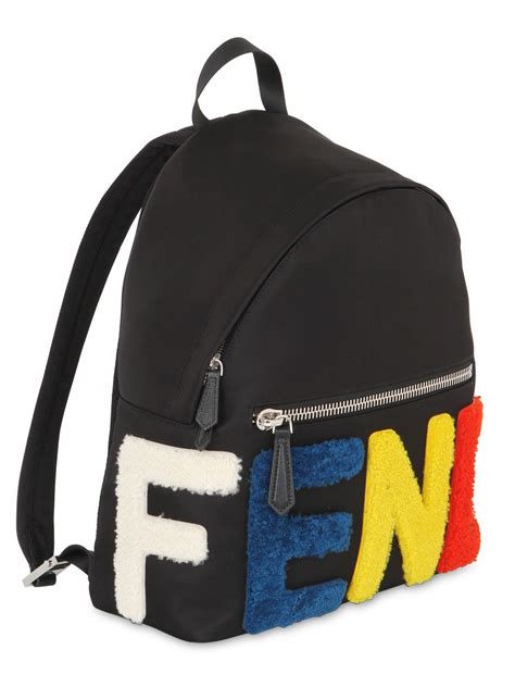 fendi mini backpack fur|fendi backpacks for men.